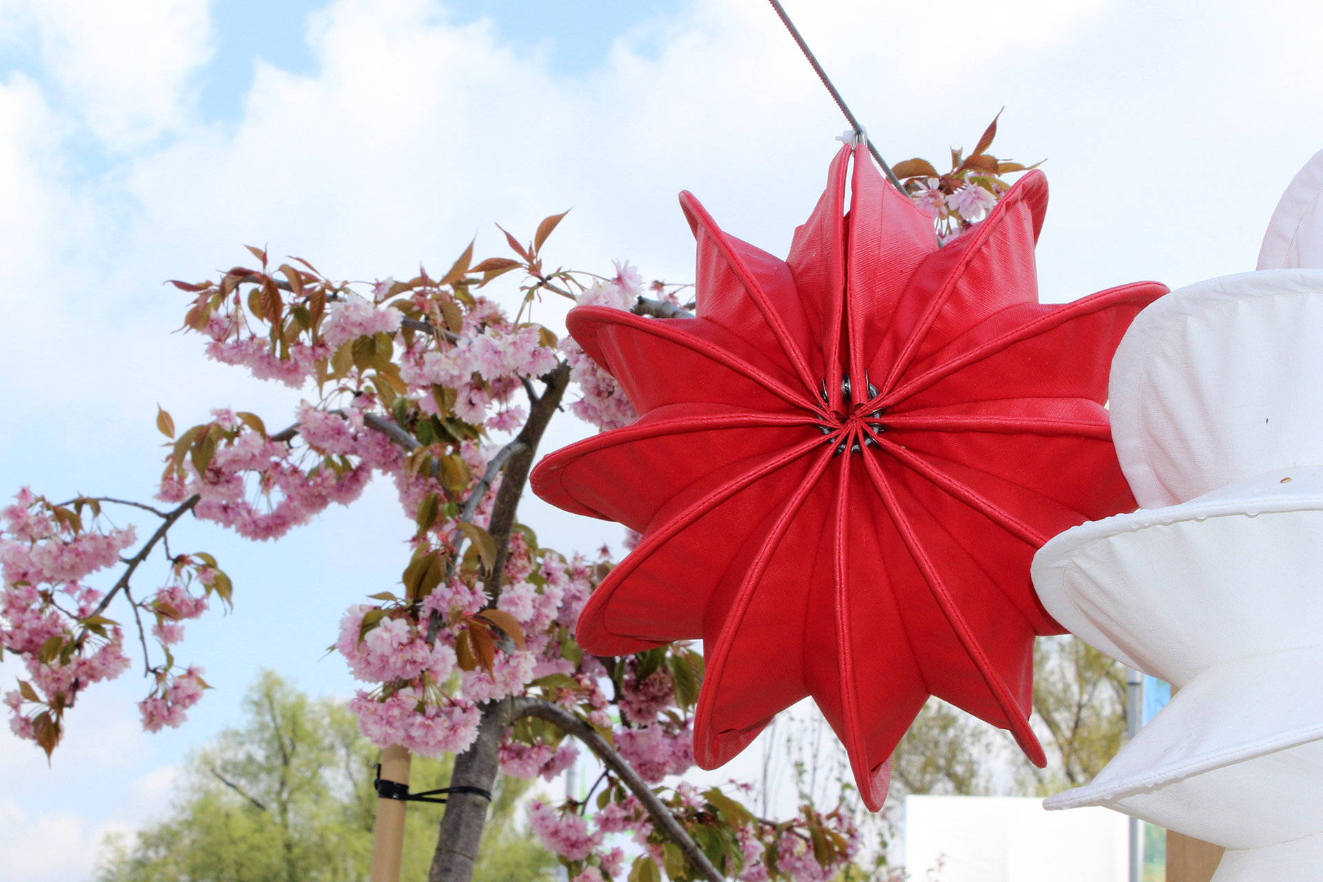 Attraktiver Blickfang: Outdoor-Lampions mit Solarmodul