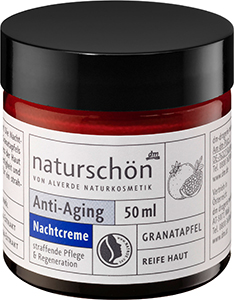 alverde NATURKOSMETIK naturschön Granatapfel Anti-Aging Nachtcreme
