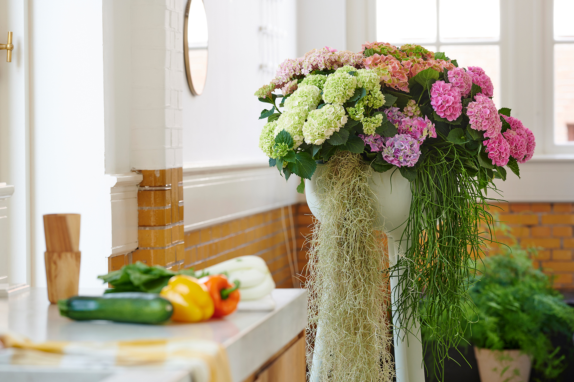 Wer mag, kreiert kunstvolle Arrangements
