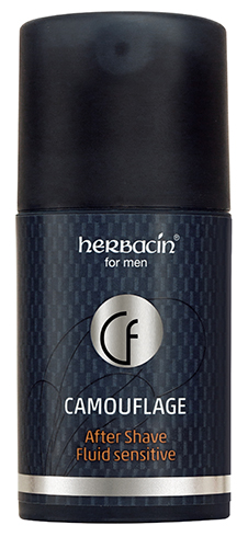 Herbacin for men Camouflage After Shave Fluid sensitive