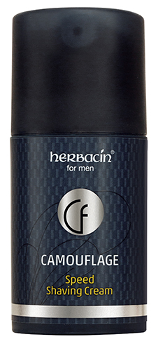 Herbacin for men Camouflage Speed Shaving Cream