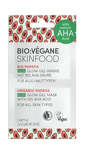 BIO PAPAYA AHA GLOW GEL-MASKE